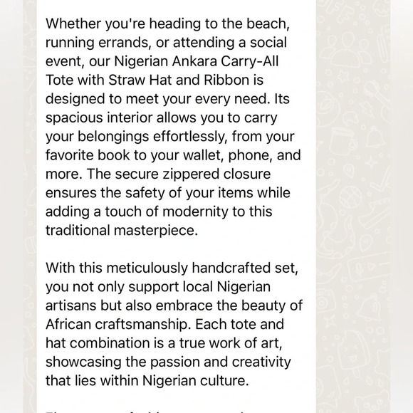 Vintage 💕Kweenzyafrik Ankara printed handmade Keimie Carry  all Tote hat set - Picture 9 of 14